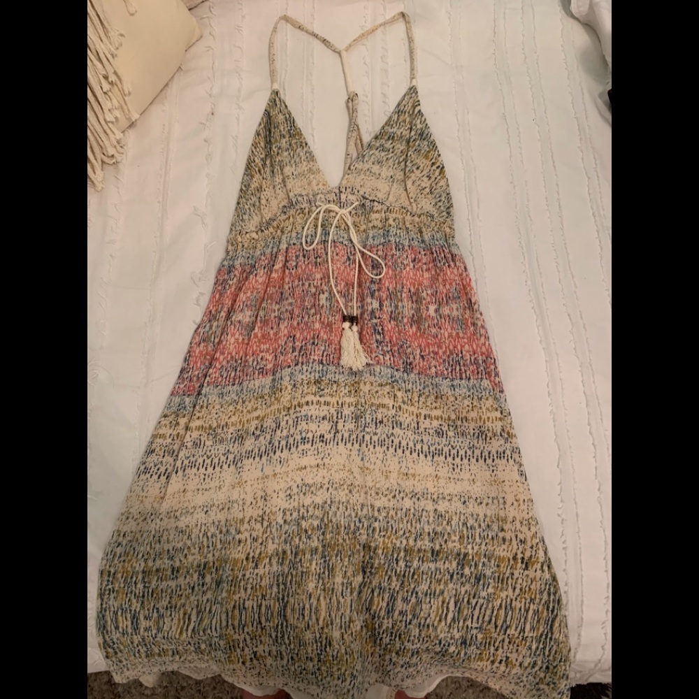 Multi colored boho dress